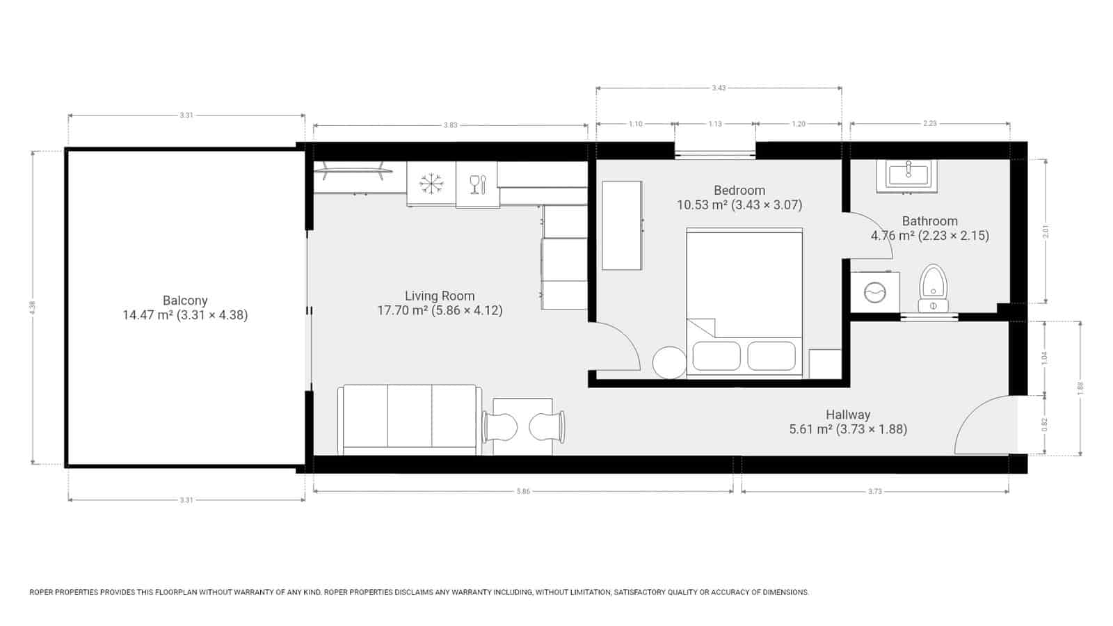 1 slaapkamer Appartement te koop in Puerto del Carmen met zwembad - € 265.000 (Ref: 9962307)