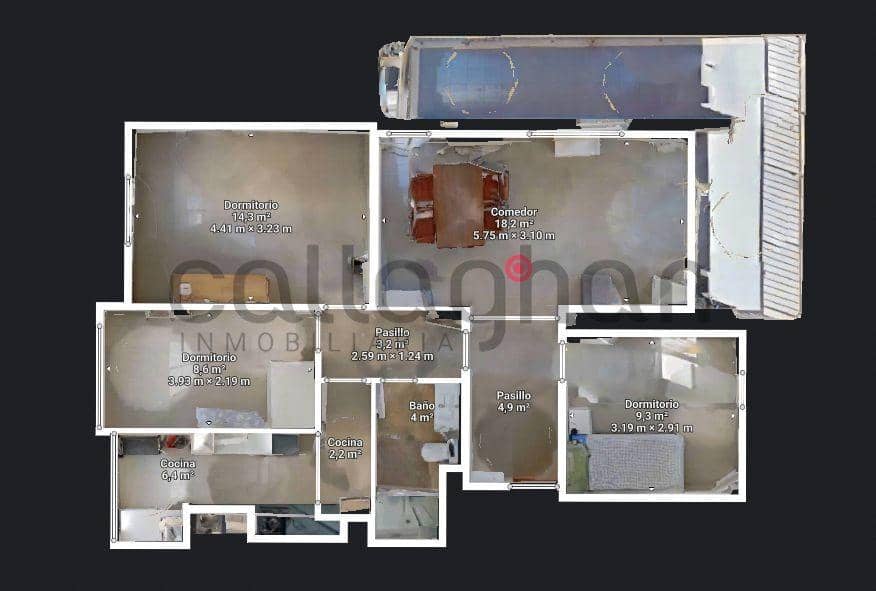 3 slaapkamer Flat te koop in Gandia met garage - € 193.000 (Ref: 10086387)