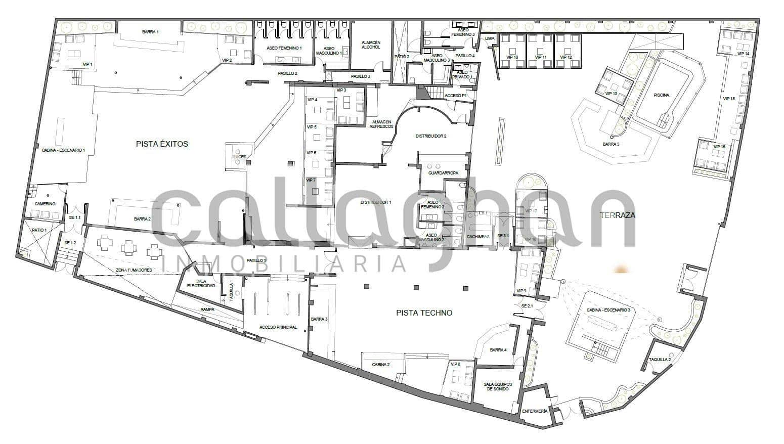 Local Commercial à vendre à Xativa avec piscine - 750 000 € (Ref: 10131810)