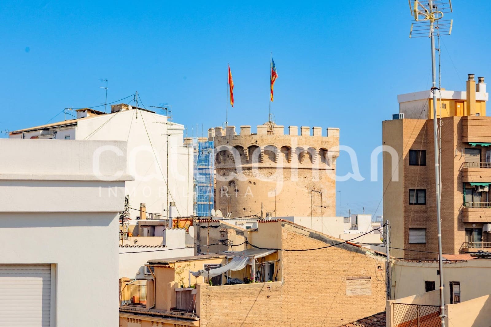 3 soveværelse Penthouse til salg i Valencia by med swimmingpool garage - € 1.150.000 (Ref: 10166854)