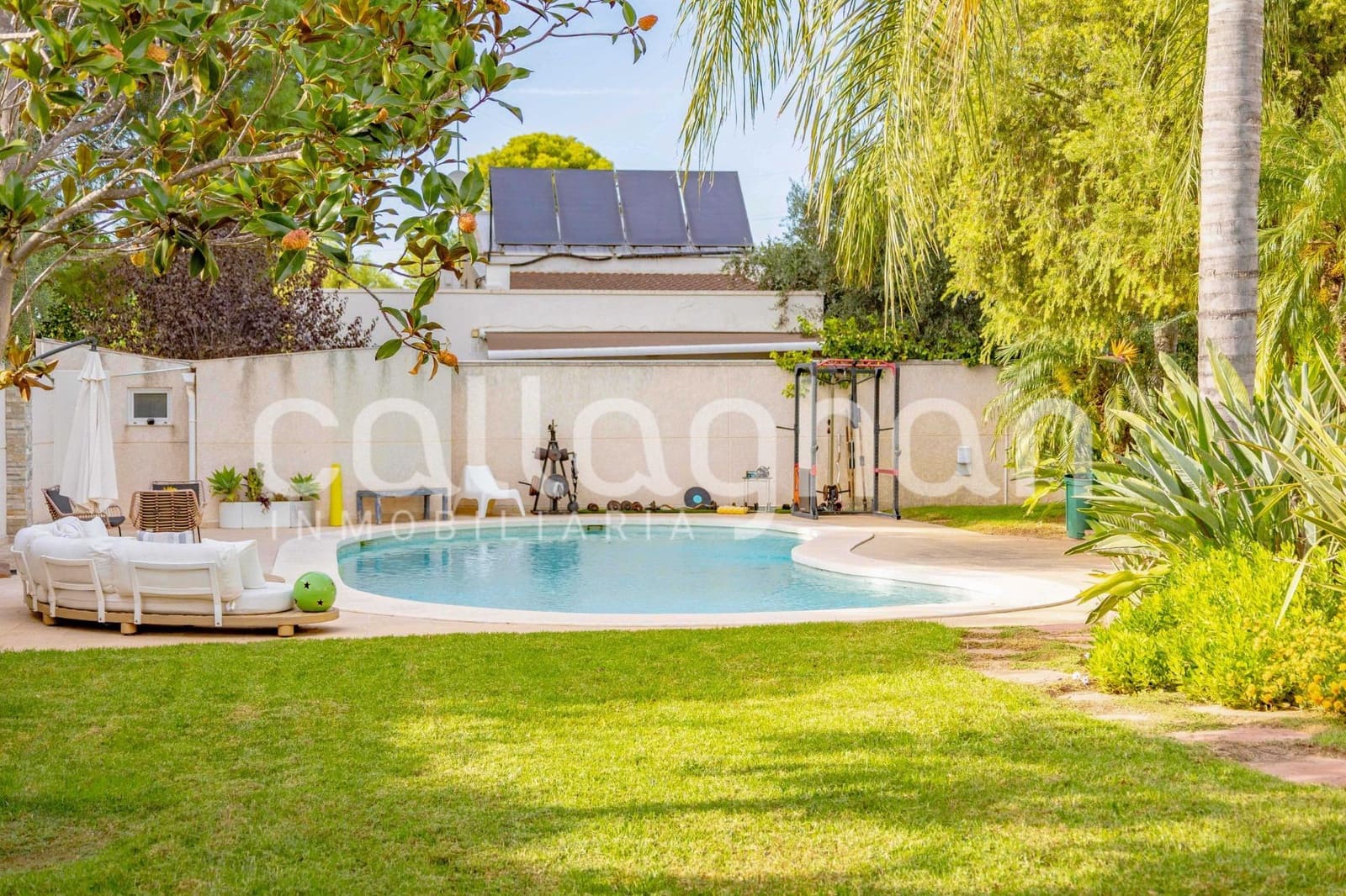 4 sypialnia Willa na sprzedaż w Paterna z basenem garażem - 1 495 000 € (Ref: 10166855)