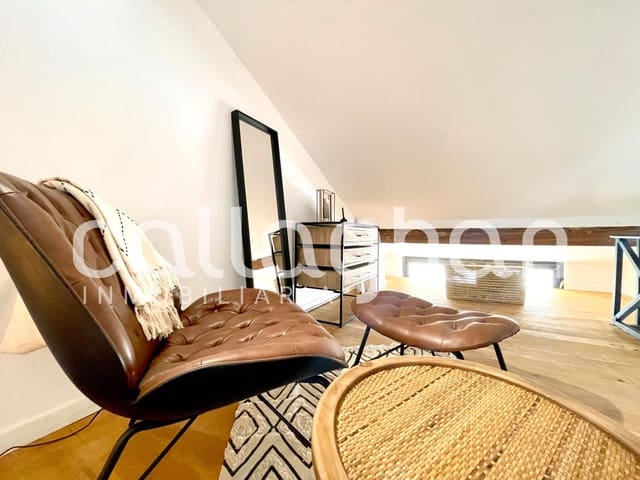 Loft de 1 habitación en Mont-Olivet, València ciudad en alquiler - 1.300 € (Ref: 9127315)