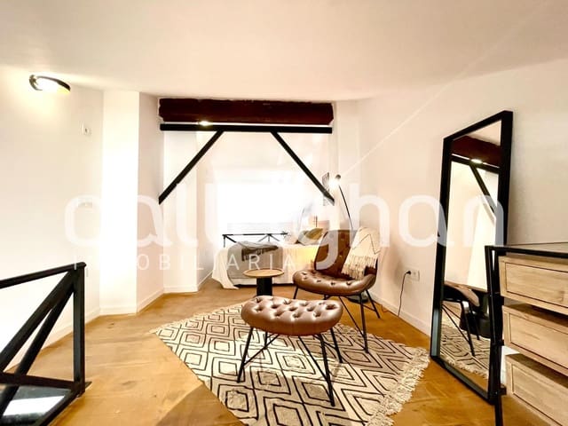 Loft de 1 habitación en Mont-Olivet, València ciudad en alquiler - 1.300 € (Ref: 9127315)