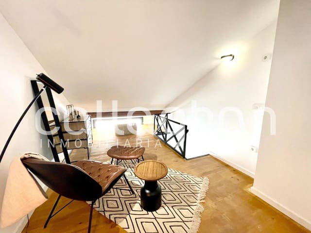 Loft de 1 habitación en Mont-Olivet, València ciudad en alquiler - 1.300 € (Ref: 9127315)
