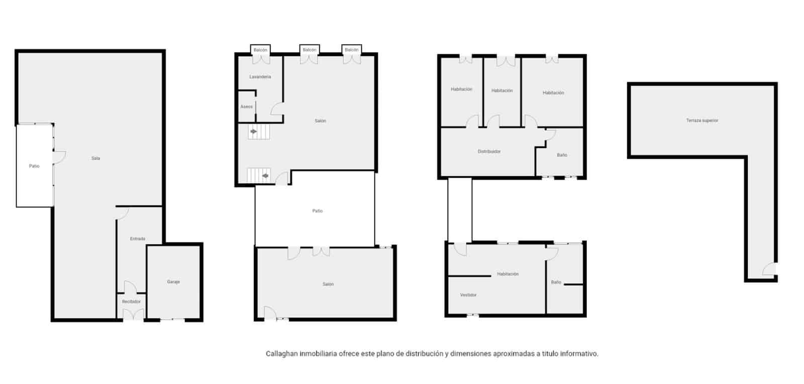 5 slaapkamer Rijtjeshuis te koop in Alzira - € 525.000 (Ref: 9247109)