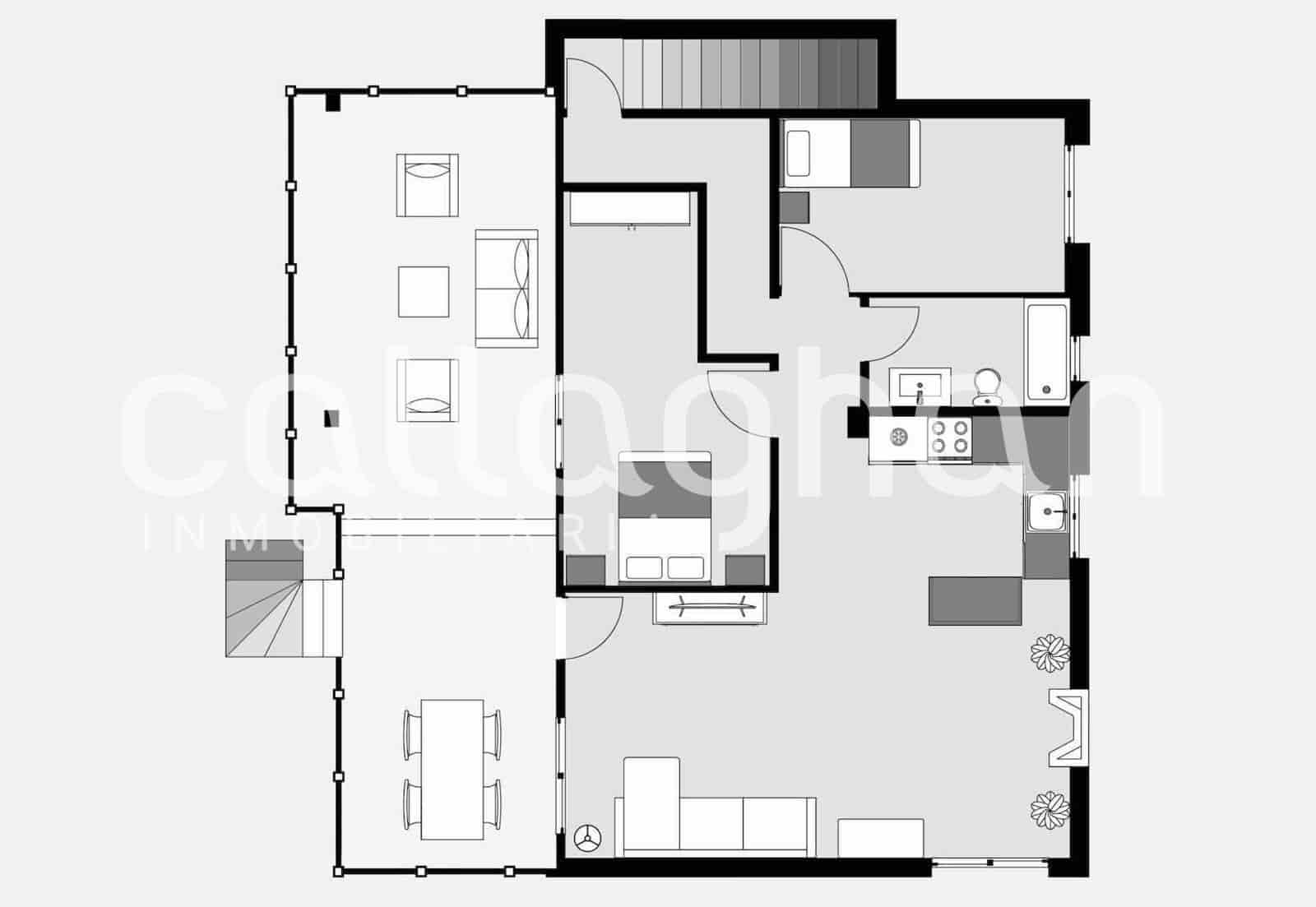 3 soveværelse Villa til salg i Pedralba med swimmingpool garage - € 270.000 (Ref: 9282383)