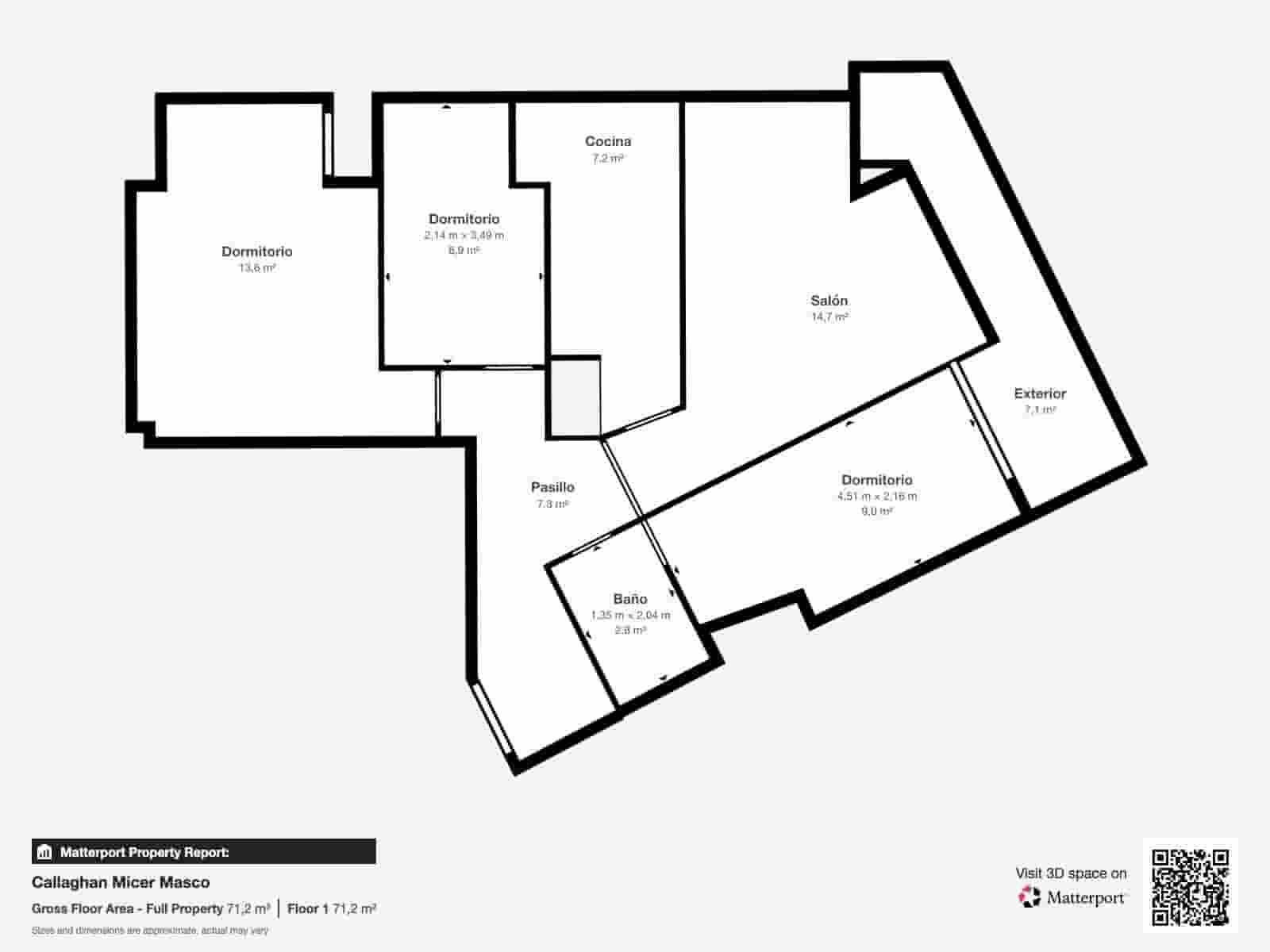 3 bedroom Flat for sale in Valencia city - € 480,000 (Ref: 9303723)