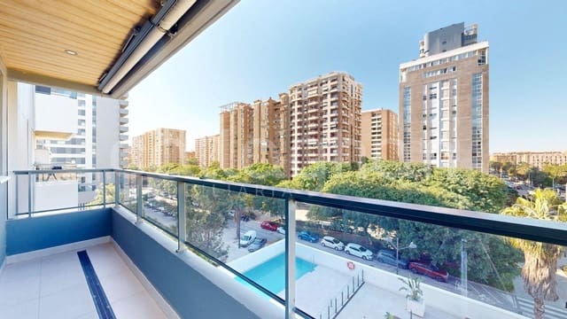 2 slaapkamer Flat te koop in Ciutat Jardi, Valencia stad met zwembad garage - € 519.000 (Ref: 9401829)