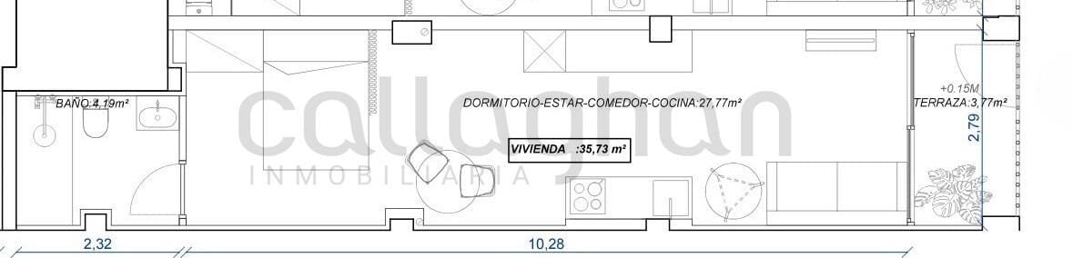 1 sypialnia Loft na sprzedaż w Miasto Walencja - 100 000 € (Ref: 9431020)