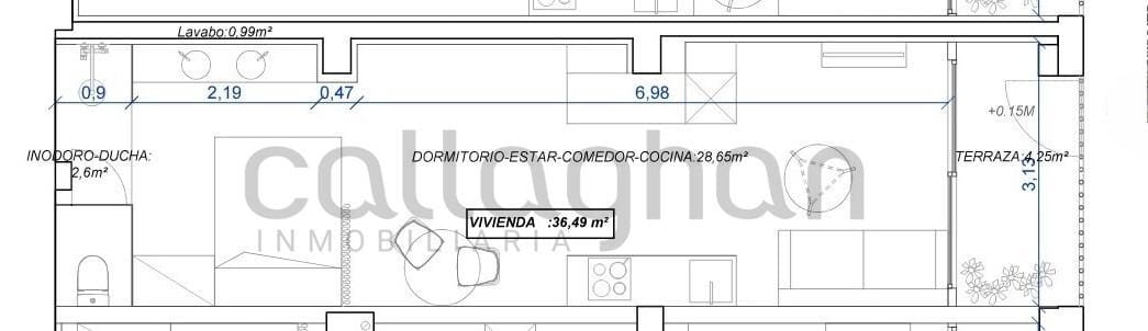 1 chambre Loft à vendre à Valence ville - 100 000 € (Ref: 9431022)