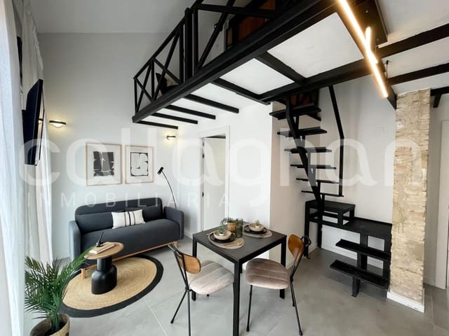 1 soverom Loft til leie i Mont-Olivet, Valencia by - € 1 300 (Ref: 9449045)