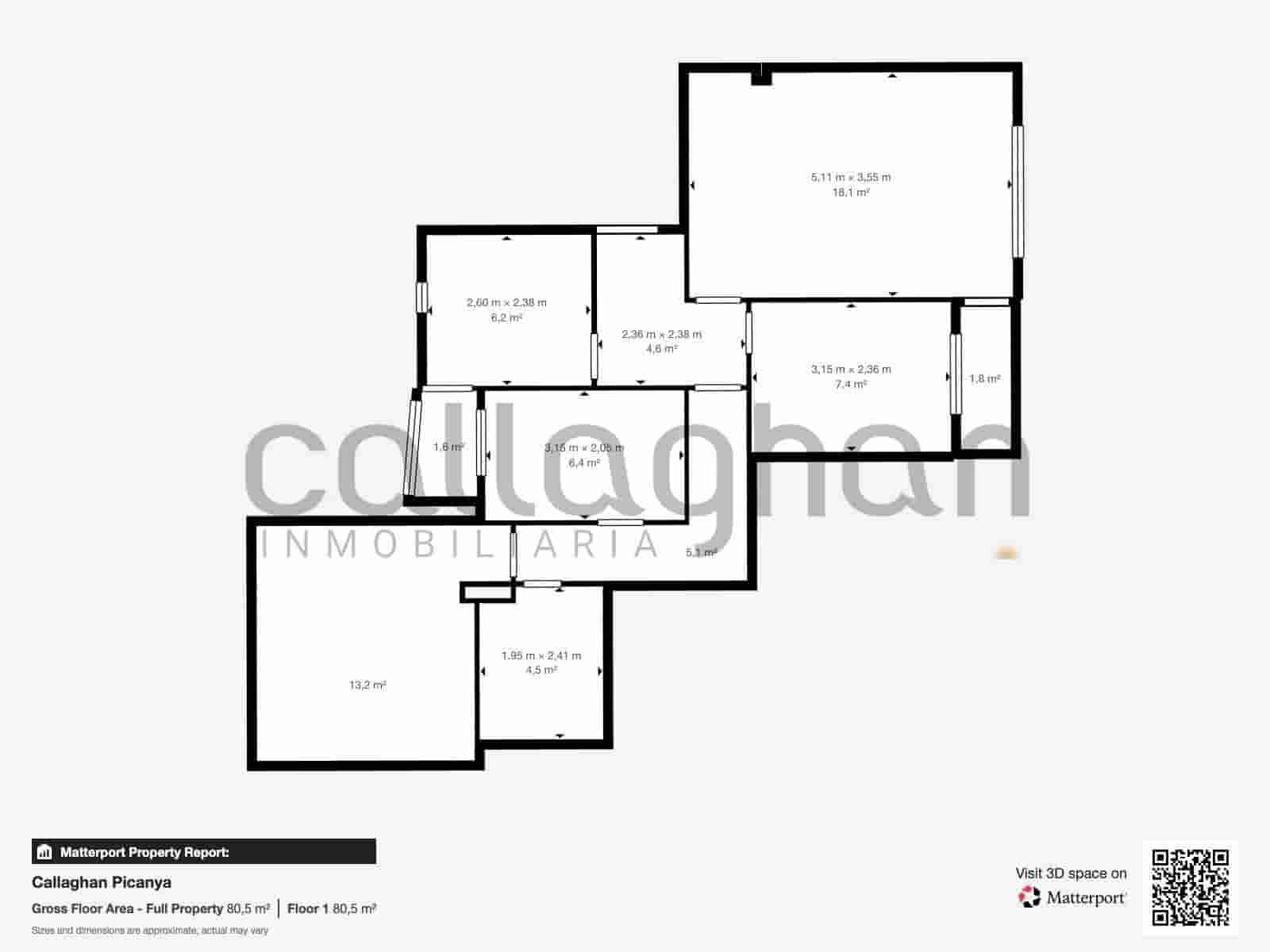 3 soveværelse Lejlighed til salg i Picanya - € 185.000 (Ref: 9465681)