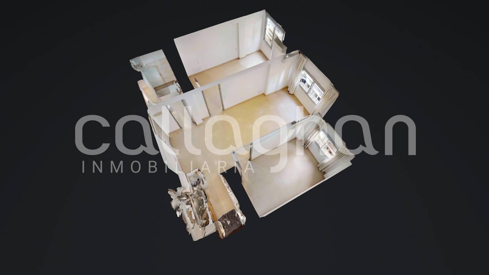 2 quarto Apartamento para arrendar em Valencia cidade - 1 200 € (Ref: 9574796)