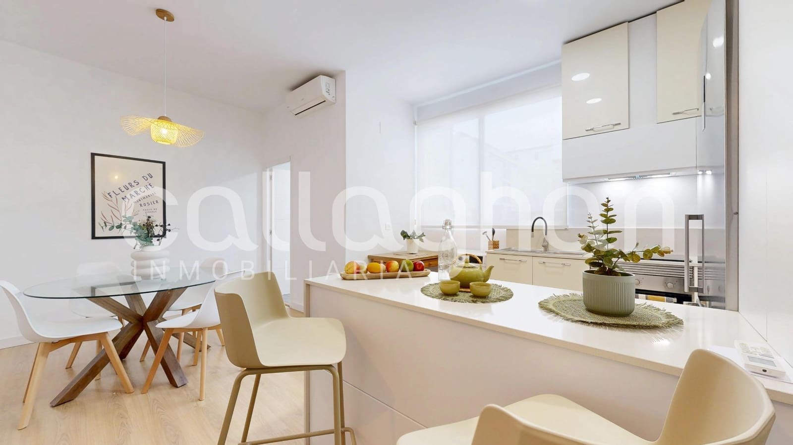 2 slaapkamer Flat te huur in Valencia stad - € 1.250 (Ref: 9574797)