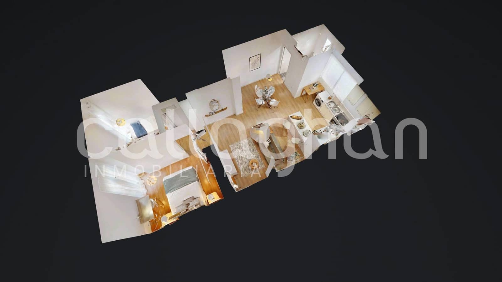 2 slaapkamer Flat te huur in Valencia stad - € 1.250 (Ref: 9574797)