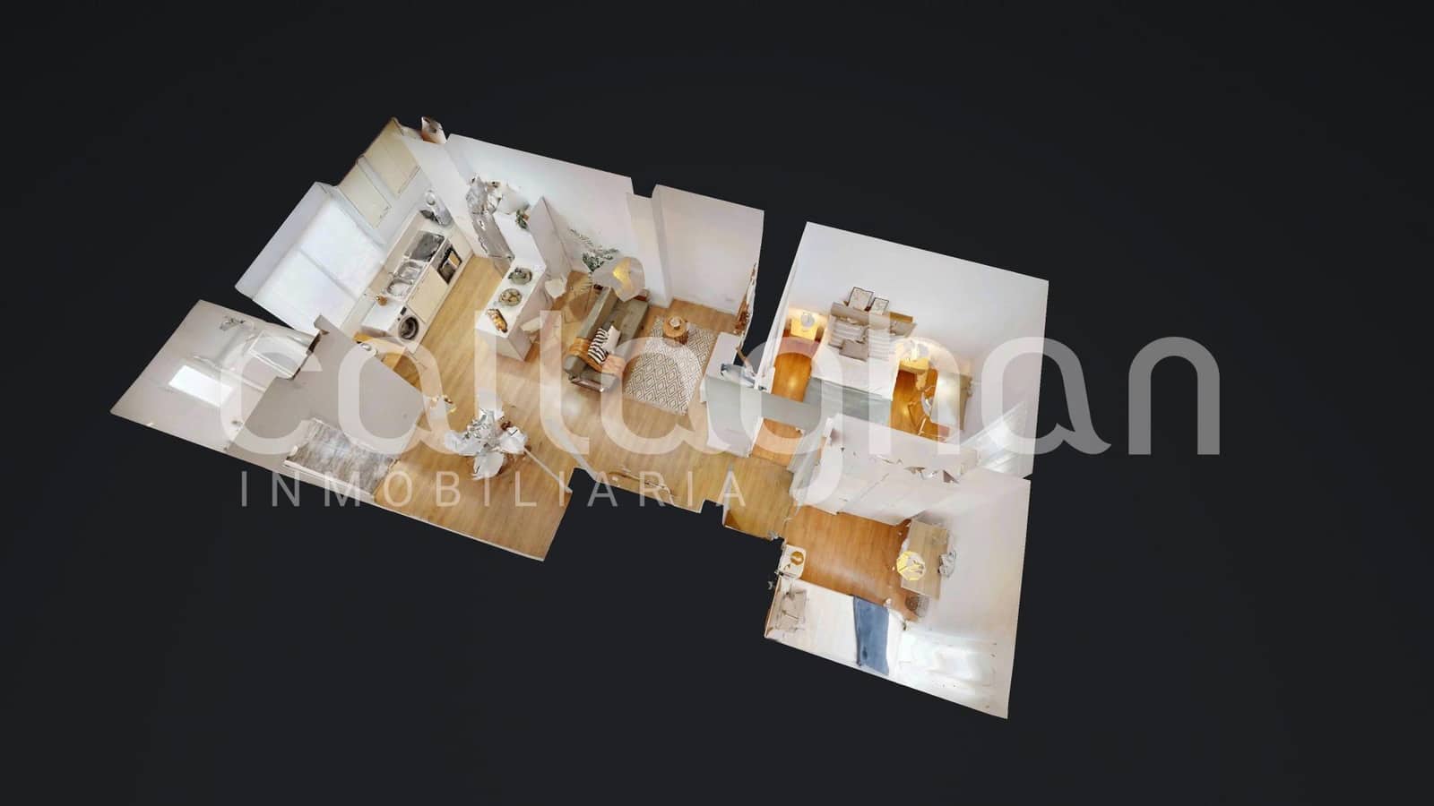 2 slaapkamer Flat te huur in Valencia stad - € 1.250 (Ref: 9574797)