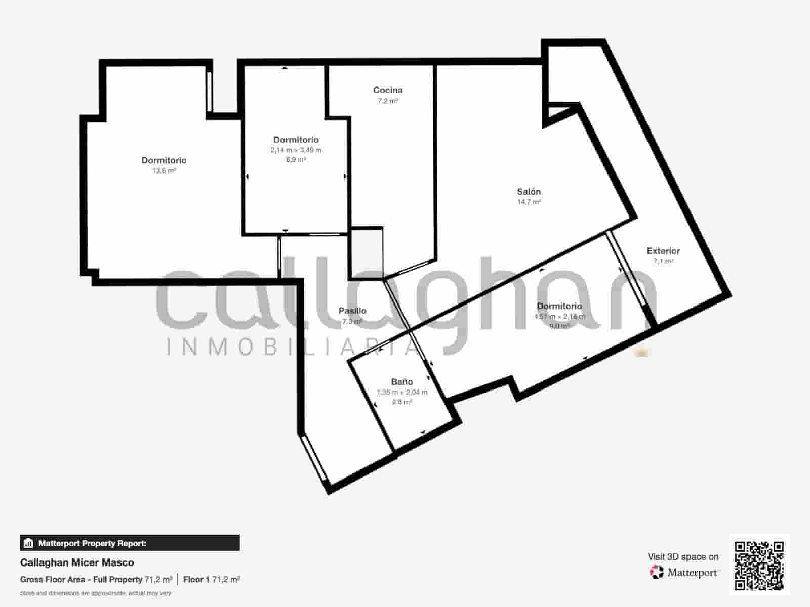 2 bedroom Flat for rent in Valencia city - € 1,400 (Ref: 9586724)