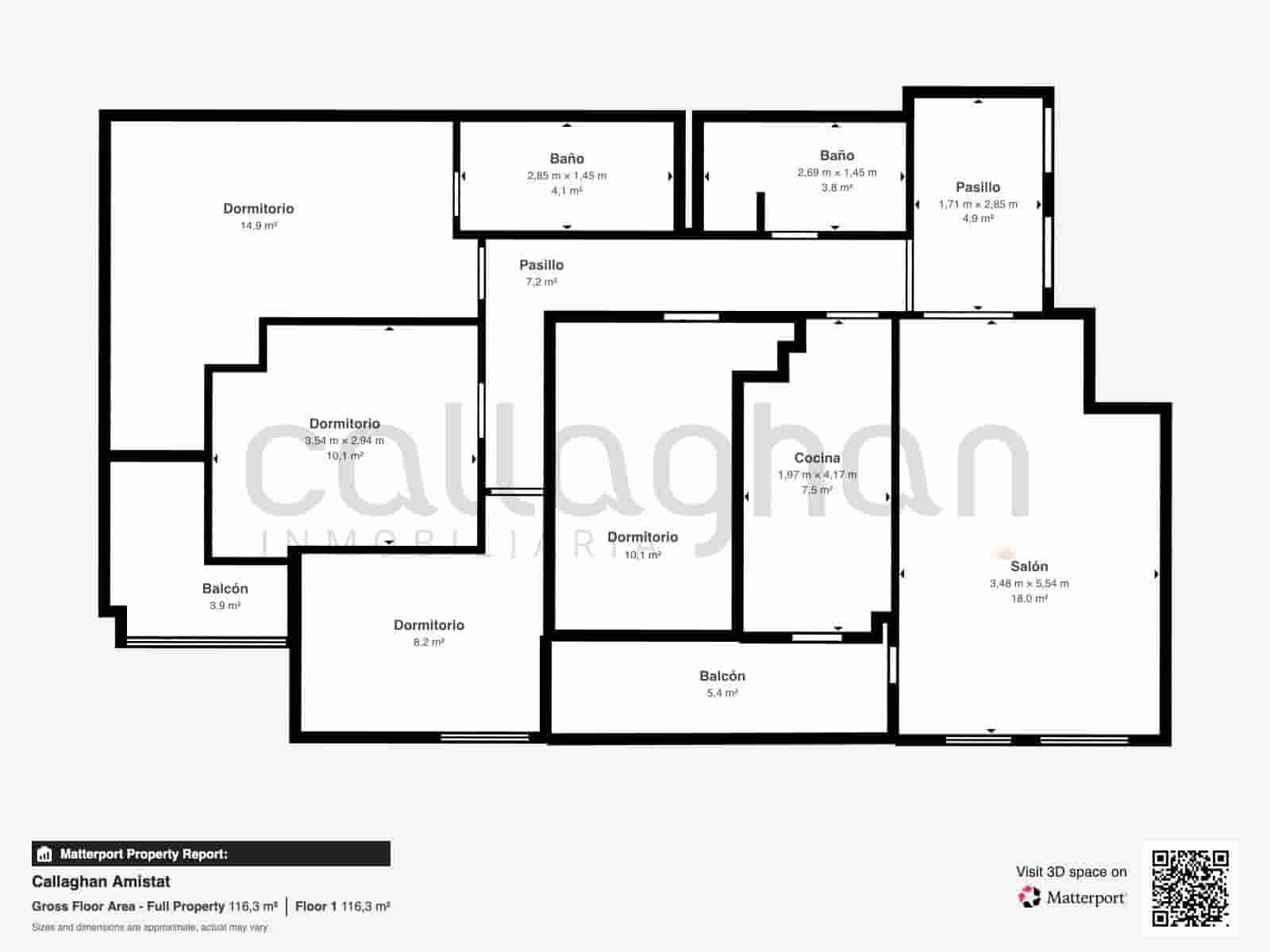 4 makuuhuone Asunto myytävänä paikassa Valencia kaupunki - 470 000 € (Ref: 9759157)
