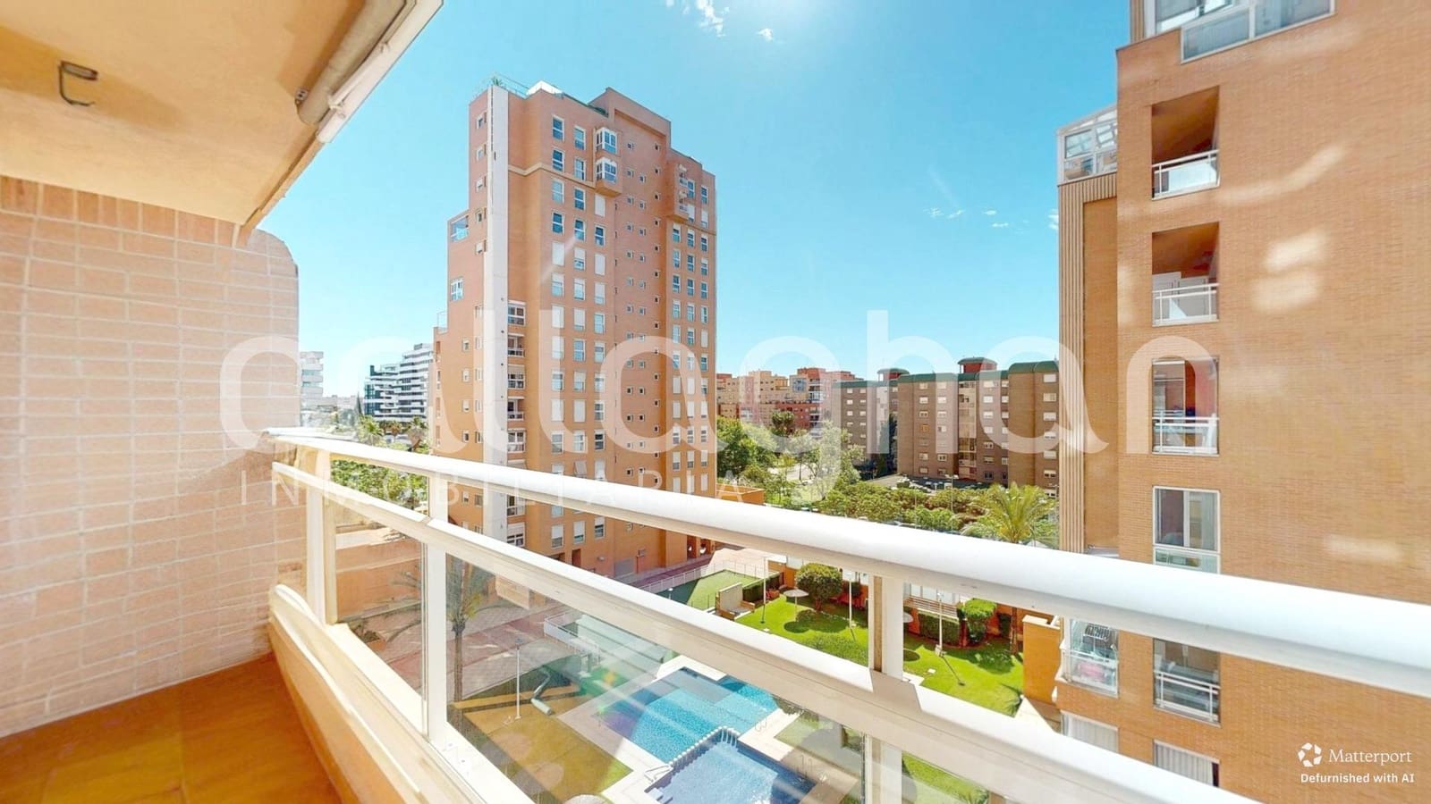 3 sypialnia Mieszkanie na sprzedaż w Miasto Walencja z basenem garażem - 550 000 € (Ref: 9778345)