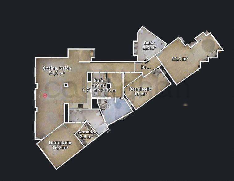 3 sovrum Lägenhet till salu i Valencia stad - 695 000 € (Ref: 9812294)