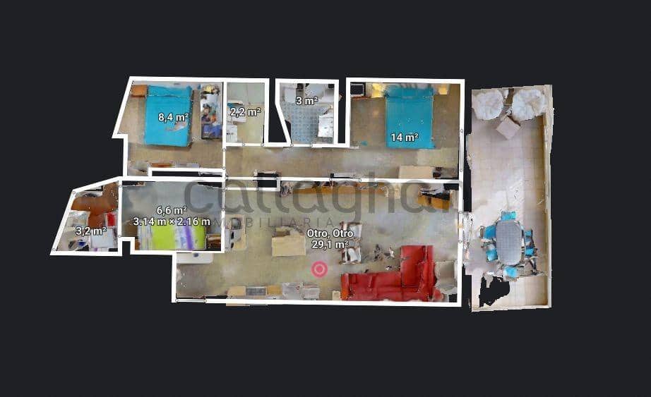 3 Zimmer Wohnung zu verkaufen in Xeraco mit Pool Garage - 260.000 € (Ref: 9822759)