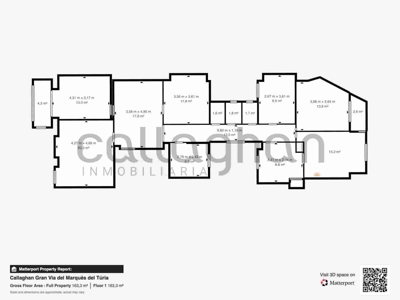 4 soveværelse Lejlighed til salg i Valencia by - € 875.000 (Ref: 9825436)