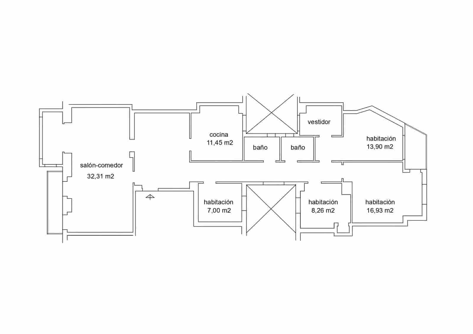 4 soveværelse Lejlighed til salg i Valencia by - € 850.000 (Ref: 9825436)