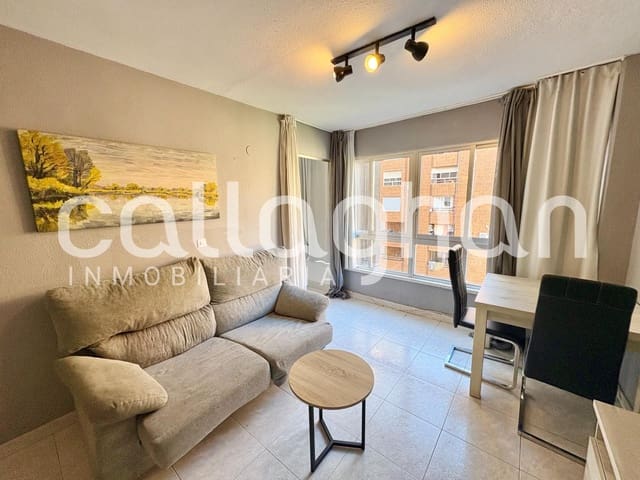 1 slaapkamer Flat te huur in Mestalla, Valencia stad met garage - € 1.200 (Ref: 9831717)