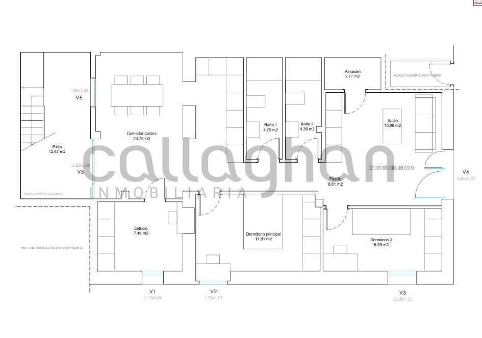 5 bedroom Apartment for sale in Burjassot - € 375,000 (Ref: 9833896)