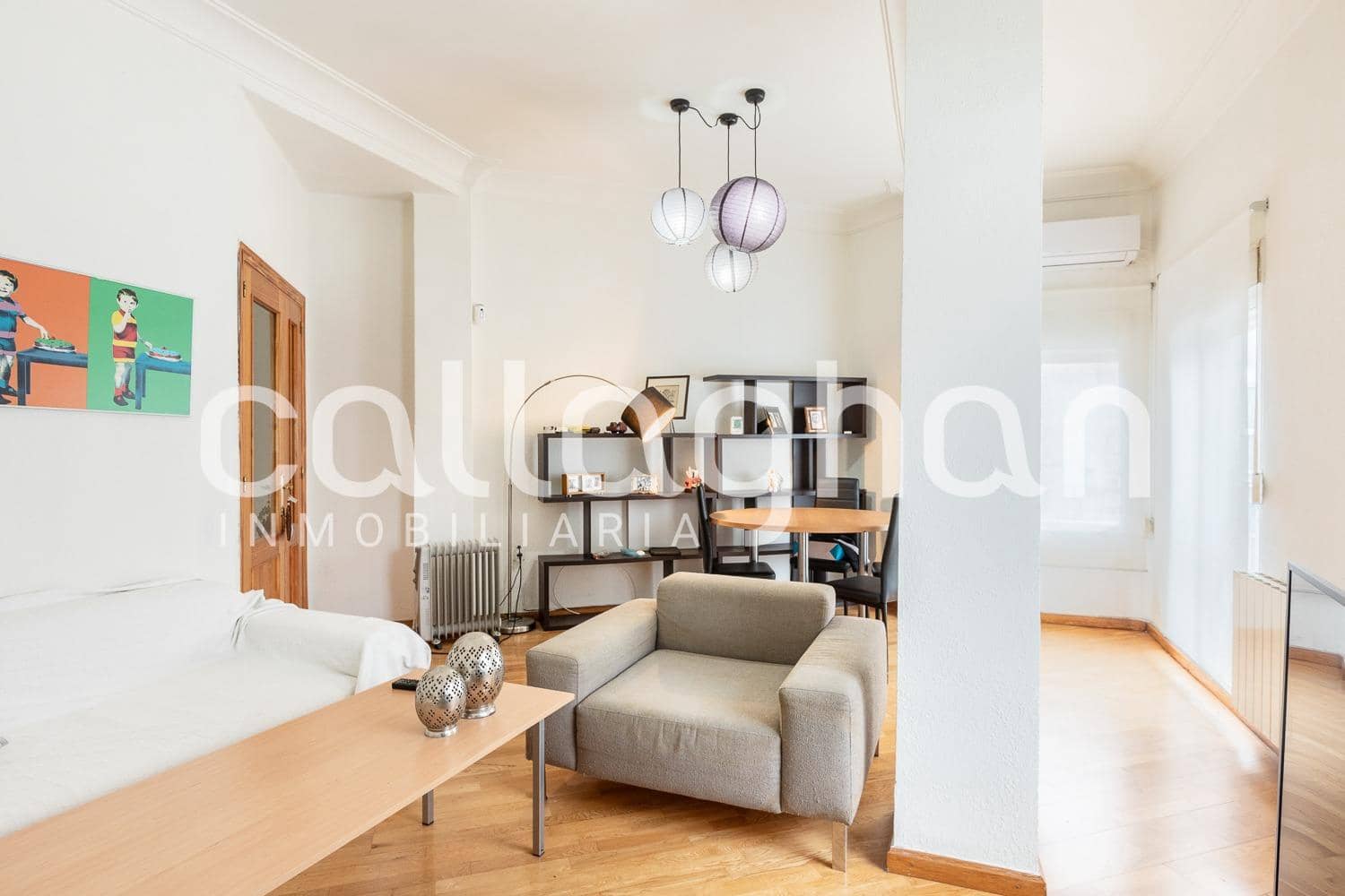 3 soverom Leilighet til leie i Valencia by - € 1 250 (Ref: 9849618)