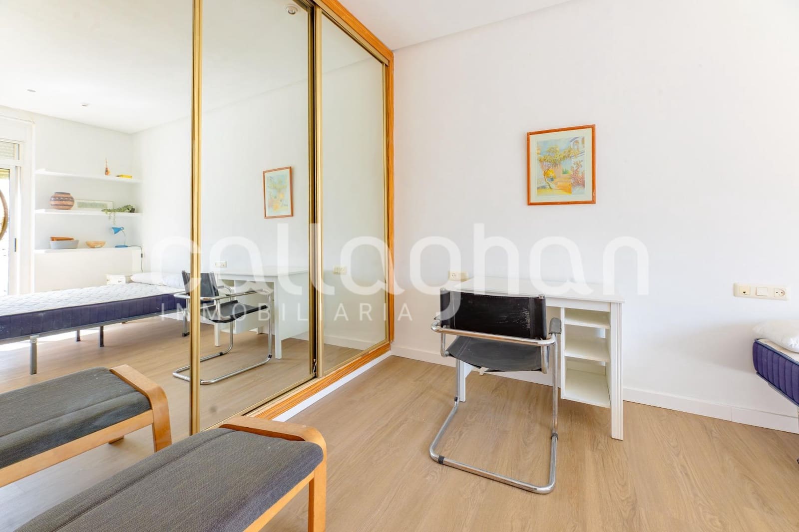 2 Zimmer Wohnung zu vermieten in Valencia Stadt - 1.200 € (Ref: 9927623)