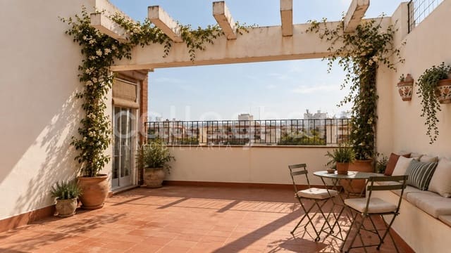 4 quarto Penthouse para venda em Malilla, Valência cidade - 432 000 € (Ref: 9929553)