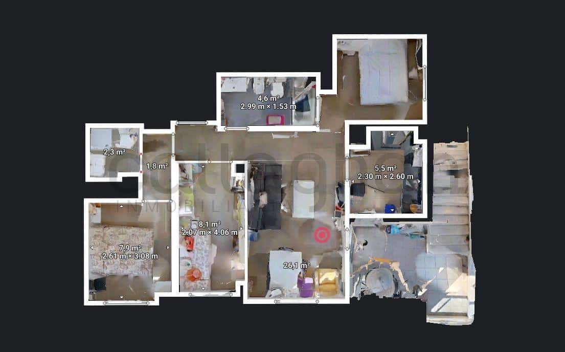 3 sypialnia Penthouse na sprzedaż w Piles z basenem - 233 000 € (Ref: 9952779)