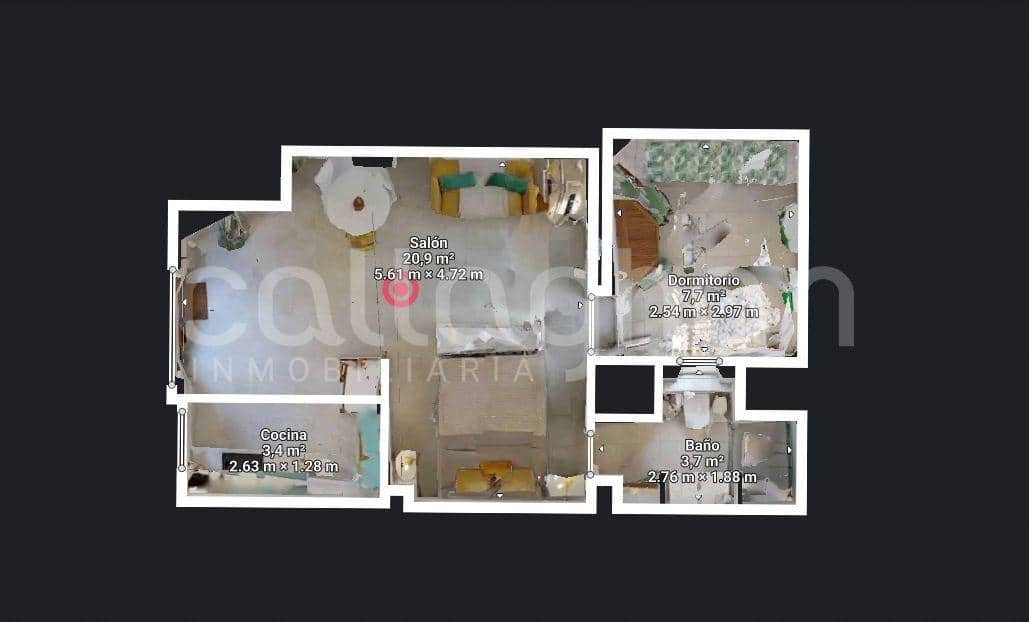 Apartamento Playa de 1 habitación en València ciudad en venta - 210.000 € (Ref: 9999694)