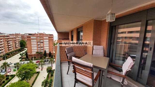 2 Zimmer Wohnung zu vermieten in València Stadt mit Pool Garage - 3.200 € (Ref: 6617889)