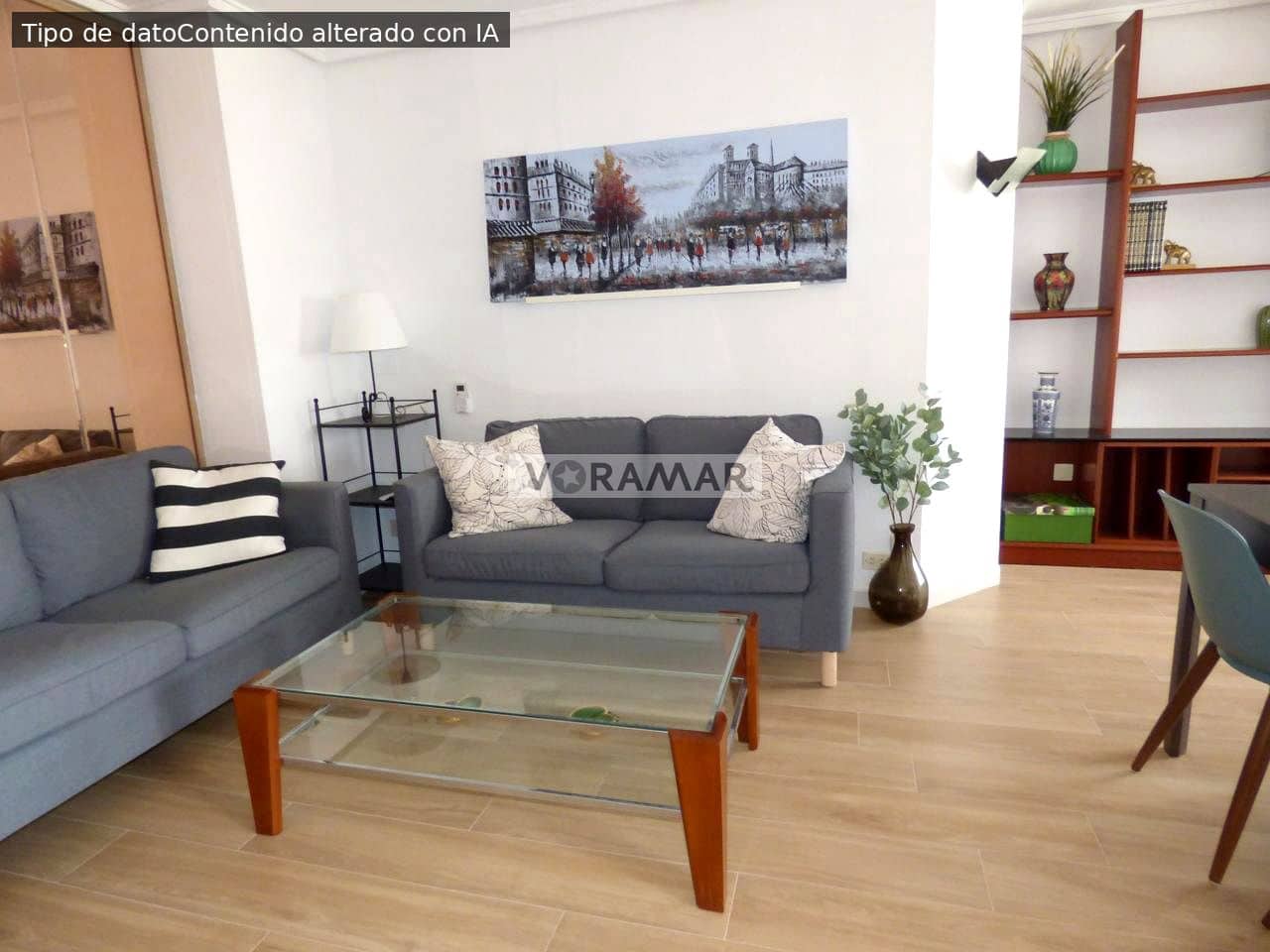 3 Zimmer Wohnung zu vermieten in Valencia Stadt mit Garage - 1.500 € (Ref: 8999632)