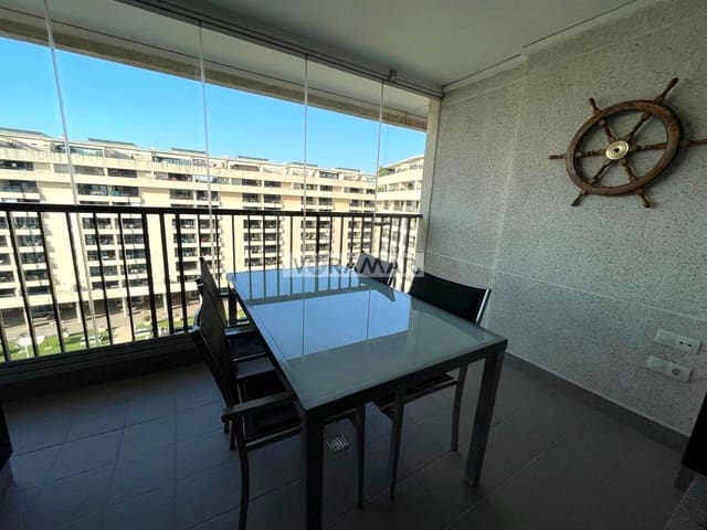 2 sovrum Lägenhet att hyra i Valencia stad med pool garage - 1 400 € (Ref: 9115177)