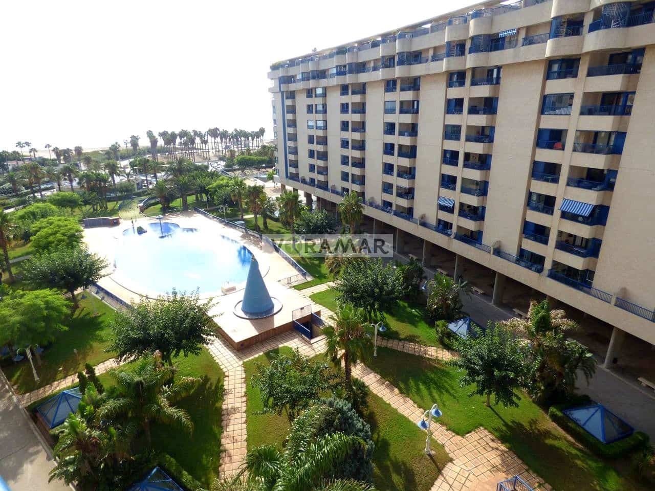 2 Zimmer Wohnung zu vermieten in Alboraya / Alboraia mit Pool Garage - 1.400 € (Ref: 9165374)