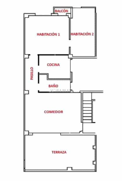 2 soveværelse Lejlighed til salg i Valencia by - € 259.000 (Ref: 9348008)