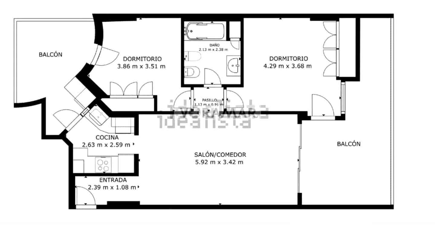 2 soveværelse Lejlighed til salg i Alboraya / Alboraia med swimmingpool - € 490.000 (Ref: 9386884)