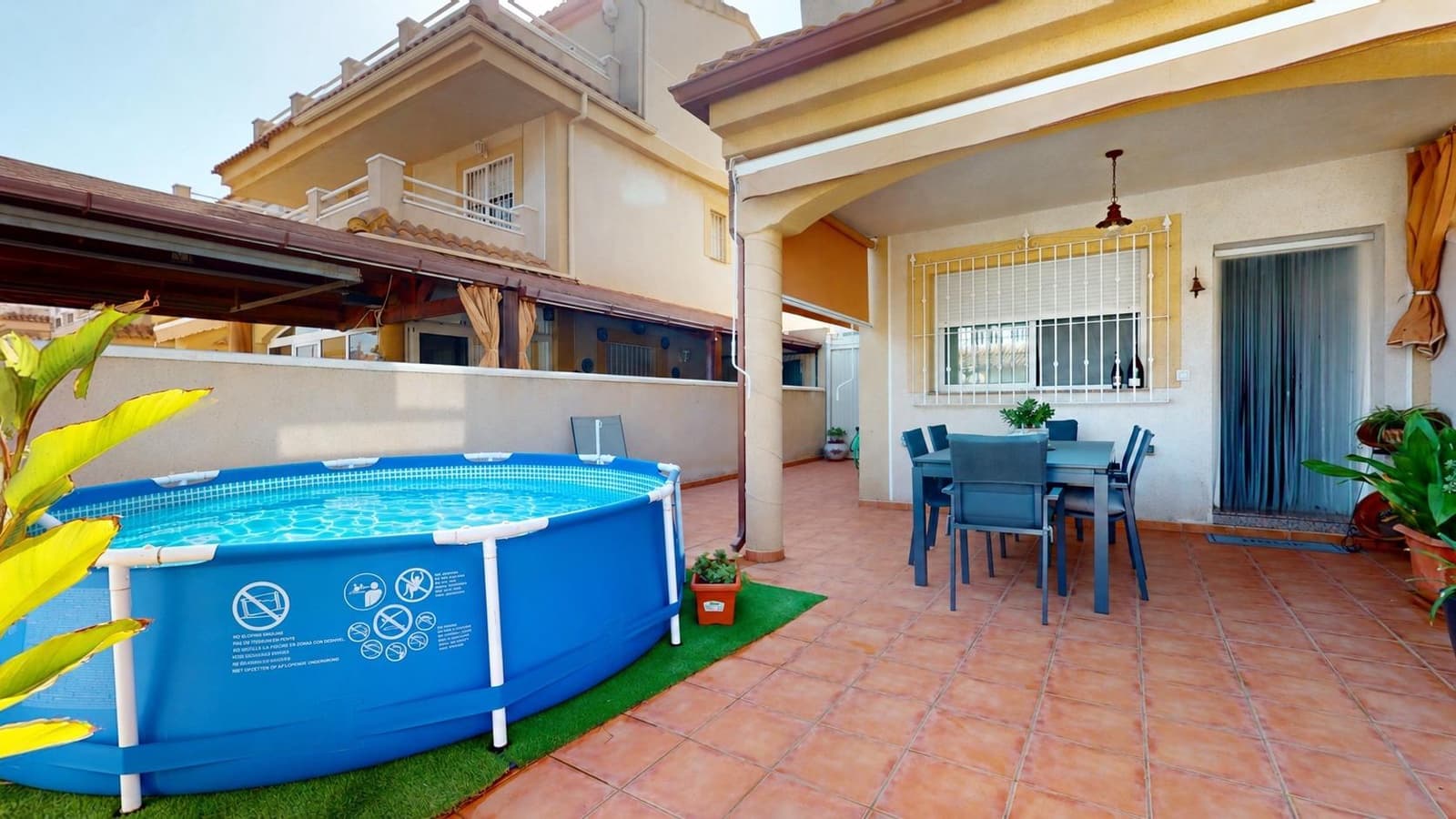 4 slaapkamer Rijtjeshuis te koop in Torre de la Horadada - € 285.000 (Ref: 10059197)