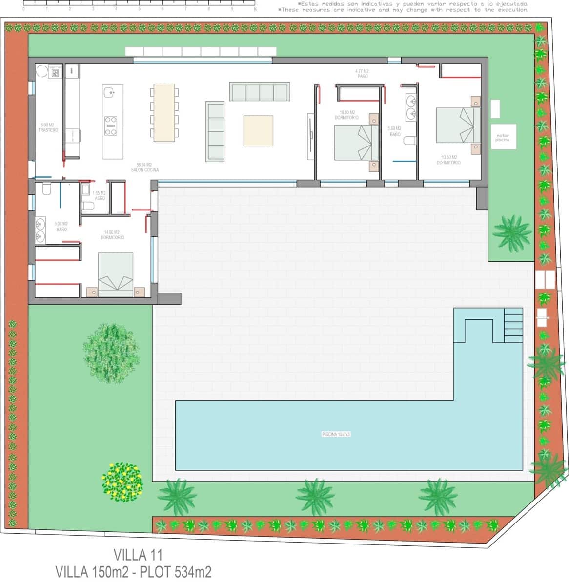 3 soveværelse Villa til salg i San Javier med swimmingpool - € 699.900 (Ref: 7465534)