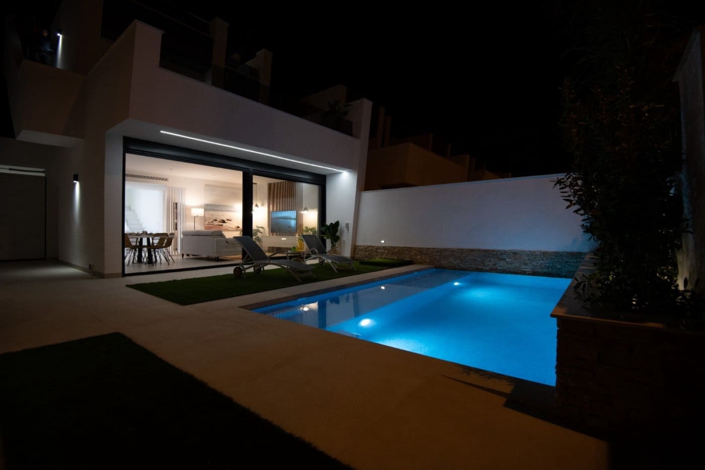 3 quarto Moradia em Banda para venda em Santiago de la Ribera com piscina garagem - 595 000 € (Ref: 7890177)