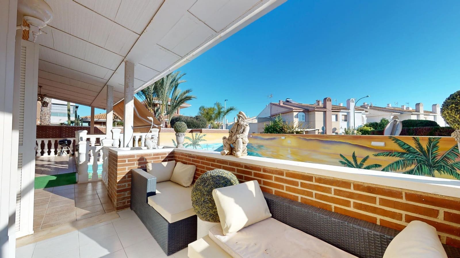 4 chambre Villa/Maison à vendre à Santiago de la Ribera avec piscine garage - 1 100 000 € (Ref: 9440159)