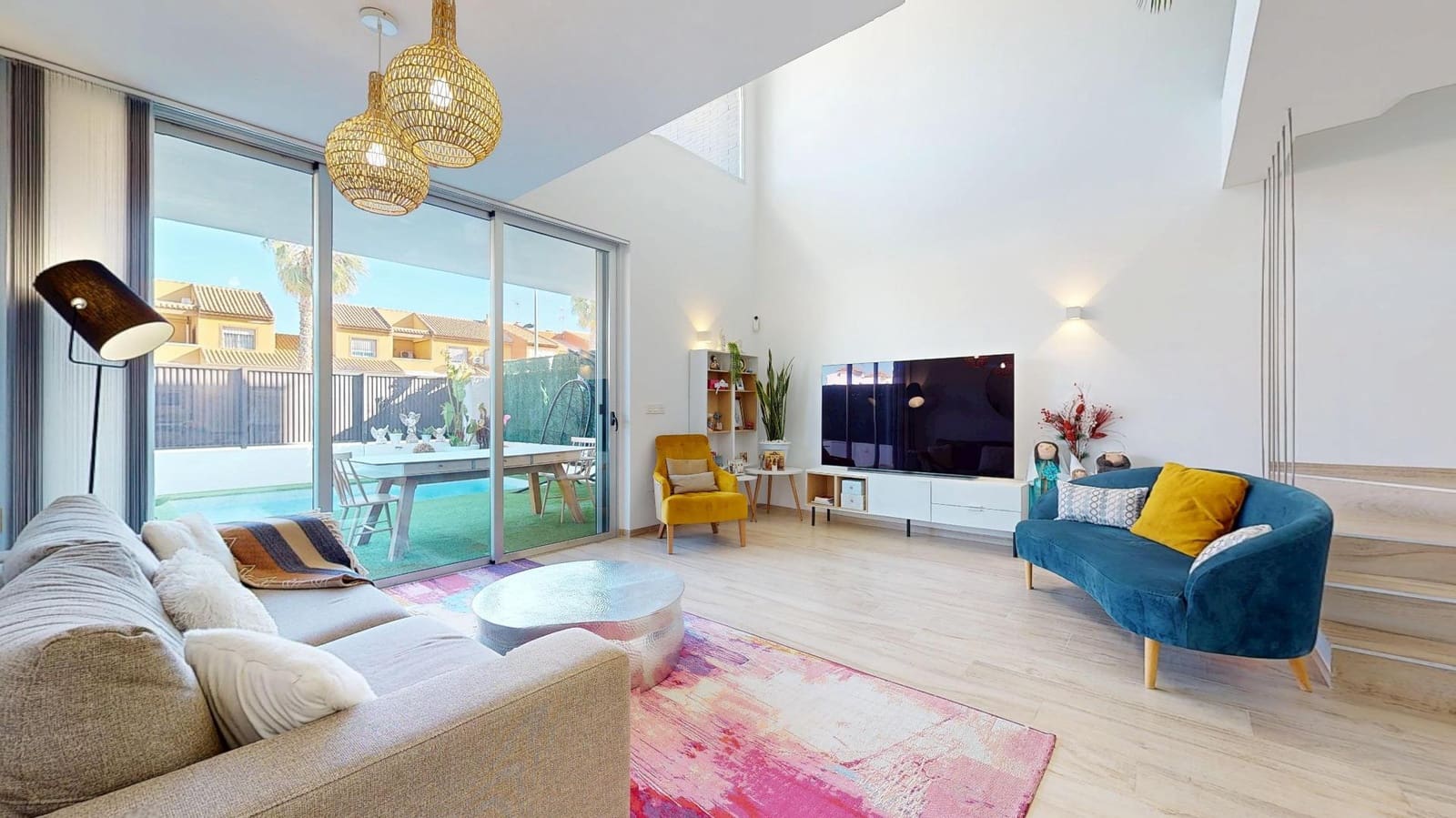 3 sovrum Semi-fristående Villa till salu i San Pedro del Pinatar med pool - 410 000 € (Ref: 9637631)