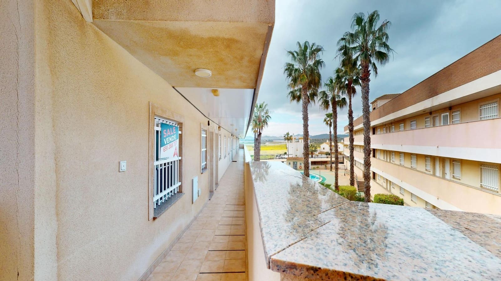 2 bedroom Flat for sale in Los Nietos with pool - € 112,000 (Ref: 9714963)