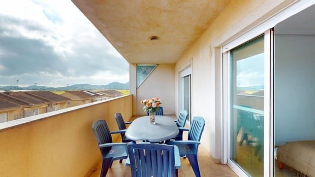 2 makuuhuone Asunto myytävänä paikassa Los Nietos, Cartagena mukana uima-altaan - 109 000 € (Ref: 9714963)