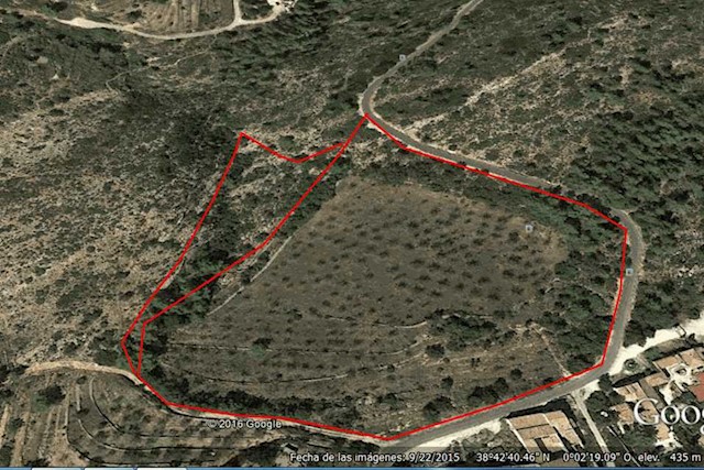 Tontti myytävänä paikassa Jalón / Xaló - 199 900 € (Ref: 3313763)