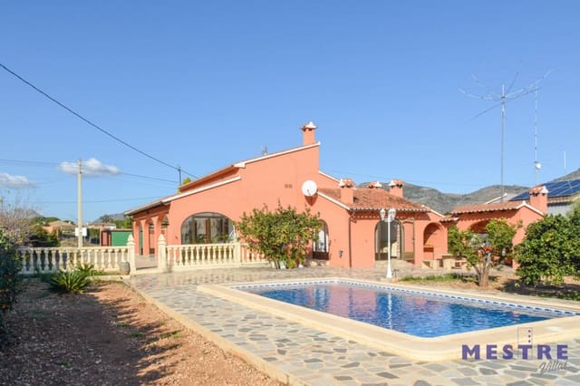 3 slaapkamer Finca/Landhuis te huur in Jalón / Xaló met garage - € 1.400 (Ref: 8768924)