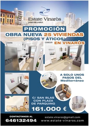 2 soveværelse Penthouse til salg i Vinaròs - € 161.000 (Ref: 9116276)